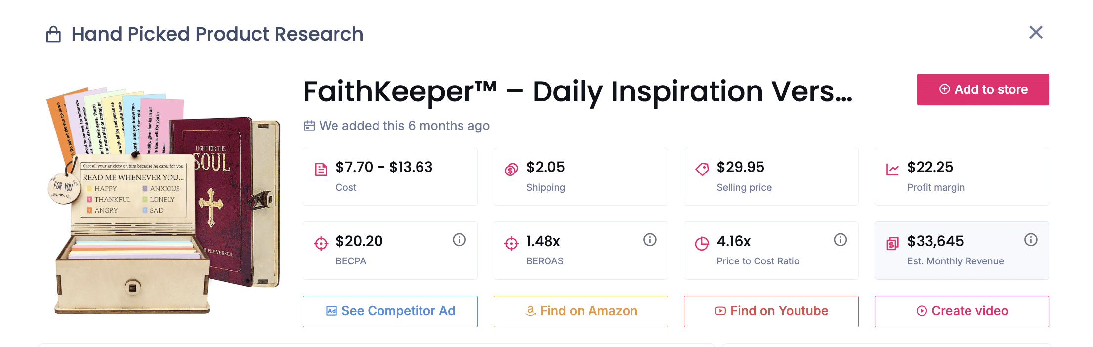 FaithKeeper™ Wooden Box – A Gift With Soul (and Margin)